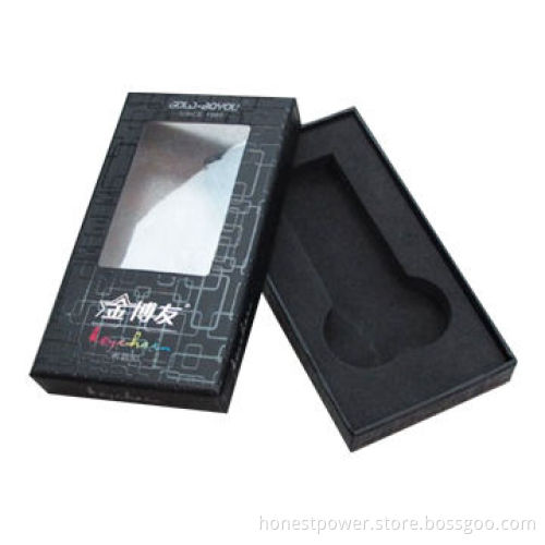 Gift Boxes with Clear Window, Customized Sizes and Designs Welcomed